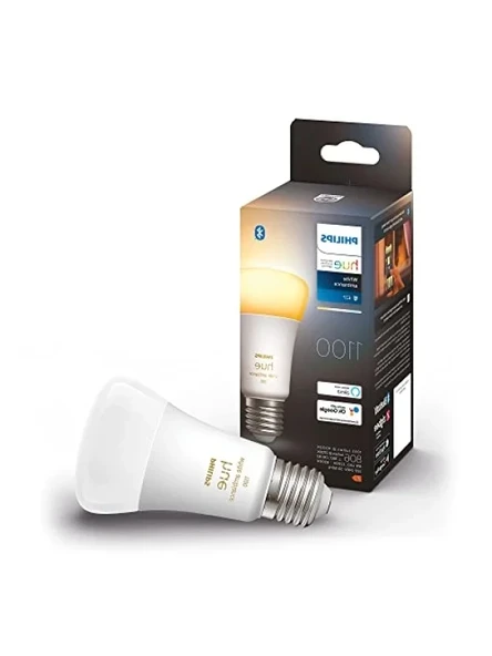 Akıllı Beyaz Ambiyans E27 LED Ampul, Bluetooth Kontrol Özellikli ürün görseli 1