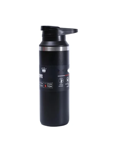 500 Ml Siyah Çelik İçli Termos ürün görseli 1
