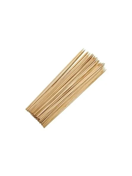 Ahşap Çöp Şiş Seti - 20 cm, 100 Adet ürün görseli 1