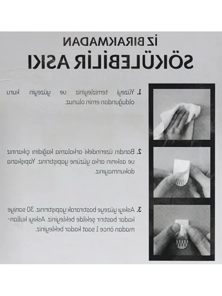Beyaz İz Bırakmayan Tekli Askı - Resim 3