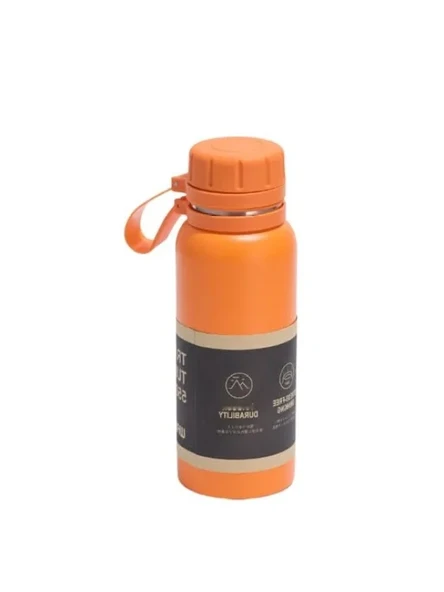850 Ml Kapasiteli Çelik İçli Termos, Turuncu ürün görseli 1