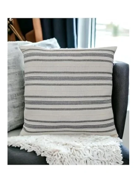 %100 Pamuklu Bohem Tasarım Kırlent Kılıfı 45x45 cm ürün görseli 1