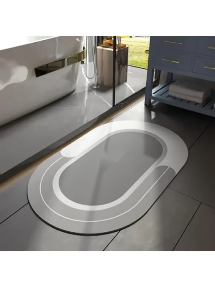 Kaymaz ve Süper Emici Banyo Paspası - 58 cm ürün görseli 1