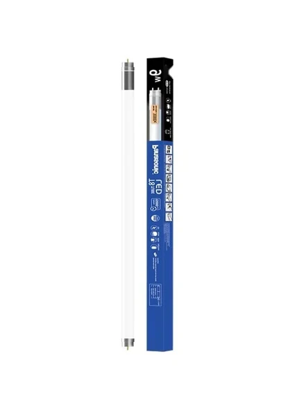 LED TUBE T8, Sıcak Beyaz Işık, 9W, 1000LM, 60CM, G13 ürün görseli 1