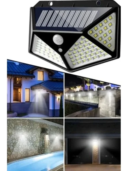 100 LED Güneş Enerjili Bahçe Lambası ürün görseli 1
