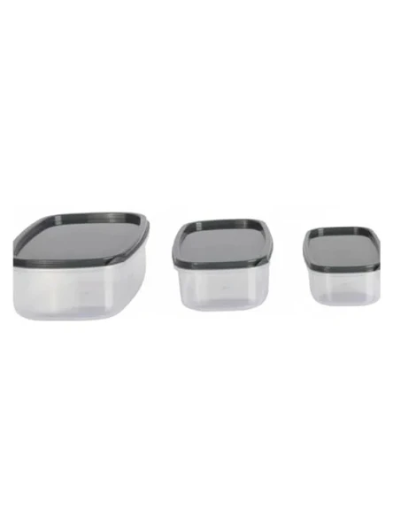 Sızdırmaz Üçlü Saklama Kabı Seti (300 ml, 500 ml, 850 ml) ürün görseli 1