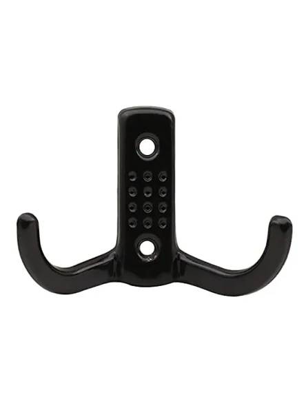 Duvar Montajlı Metal Elbise Askılığı (Siyah) ürün görseli 1