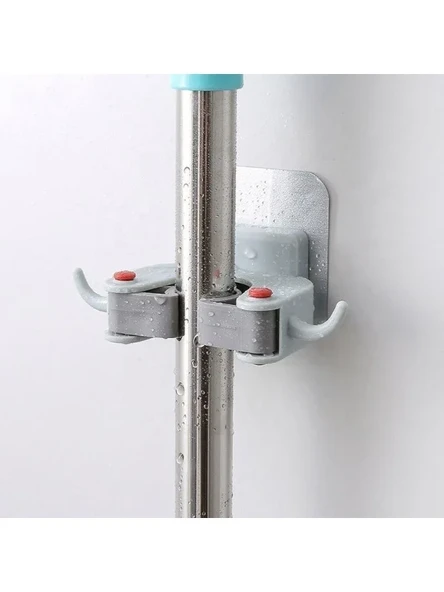 Duvarda Asılabilir Paspas ve Süpürge Askısı - Mutfak ve Banyo İçin Pratik Çözüm ürün görseli 1