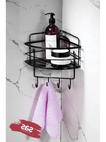 Ayarlanabilir Yapışkanlı Paslanmaz Kristal Banyo Düzenleyici ürün görseli 1