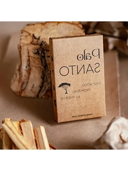 Doğal Palo Santo Tütsü, Sertifikalı ve Yüksek Reçineli ürün görseli 1