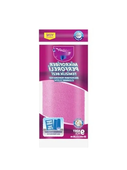 9'lu Mikrofiber Perforeli Temizlik Bezi Seti ürün görseli 1