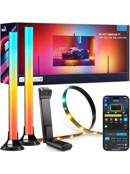 TV Arkası Aydınlatma Seti - 55-65 inç ürün görseli 1
