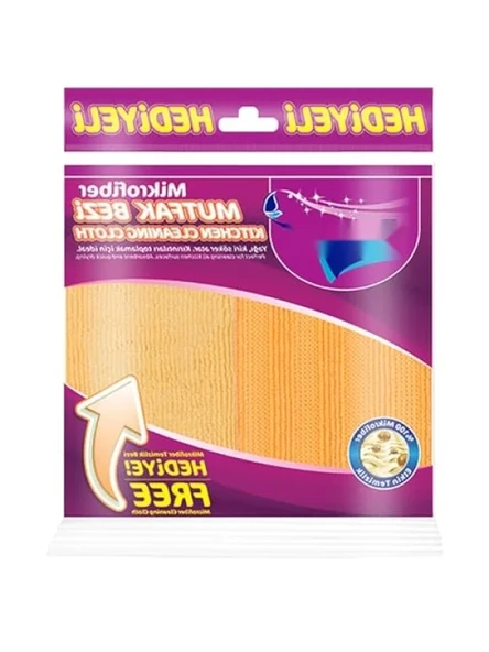 Çift Taraflı Mikrofiber Mutfak Bezi - Yüksek Emicilik ürün görseli 1
