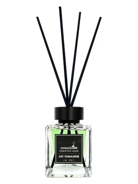 Bambu Çubuklu Oda Kokusu, Bergamot Çayı Aroması - Resim 2