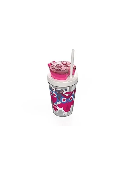 Sızdırmaz Tritan Bardak 350 ml, Pembe ürün görseli 1