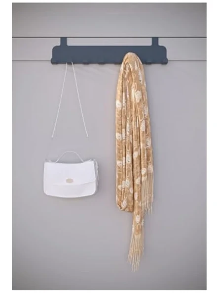 Metal Antasit Kapı Arkası Askılık - Mutfak ve Banyo İçin ürün görseli 1