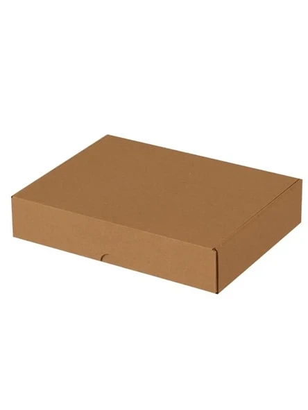 Kilitli E-Ticaret Karton Kargo Kutusu 26x19x5 cm 25 Adet ürün görseli 1