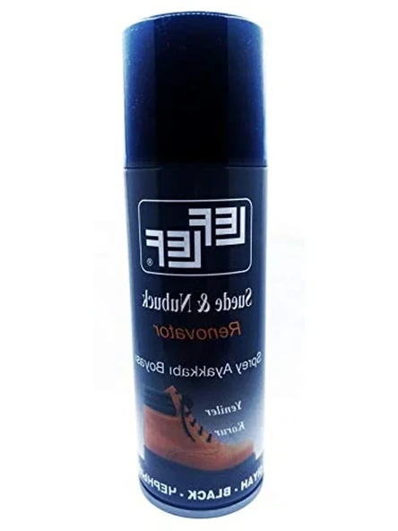 Siyah Süet Nubuk Sprey Boya, 200 ml Kapasite ürün görseli 1