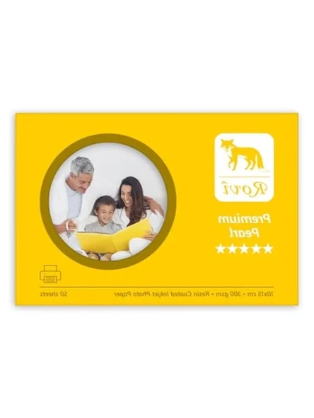 300gsm 10x15 Premium İnci Fotoğraf Kağıdı, 50 Yaprak ürün görseli 1