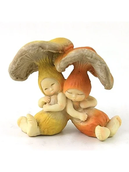 Uyuyan Shroom Bebekler, Minyatür Peri Bahçesi ve Teraryum ürün görseli 1