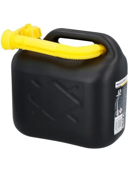 5 Litre Kapasiteli Siyah Benzin Bidonu, Pratik Kullanım ürün görseli 1