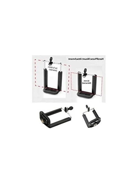 Tripod Bağlantılı Telefon Tutucu Aparatı, Kullanışlı Tasarım ürün görseli 1