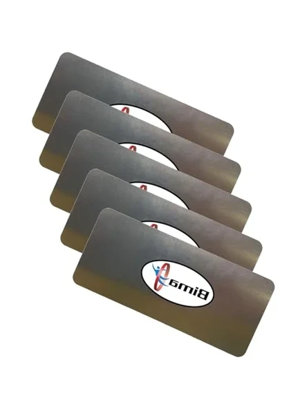 Rutuş Rutuş Çeliği, 4cmx9cm 5 Adet Set Fiyatıdır ürün görseli 1