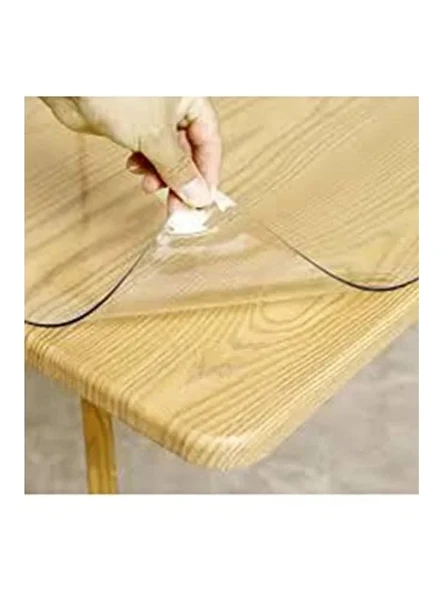 Kalın Pvc Kaymaz Masa Örtüsü, 1,7 mm, 80x110 cm ürün görseli 1