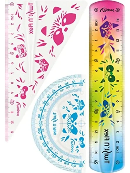 3 Parçalı Çizim Seti Mini CUTE - Orijinal! - Resim 2