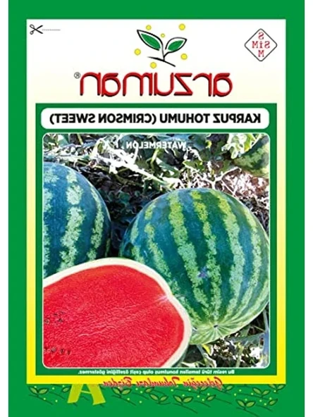 100 Adet Crimson Sweet Karpuz Tohumu ile Yaz Keyfi ürün görseli 1
