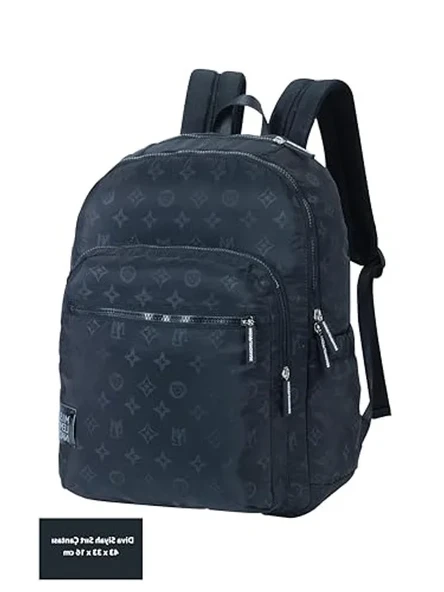 BACKPACK DIVA BLACK SIRT ÇANTASI - Resim 3