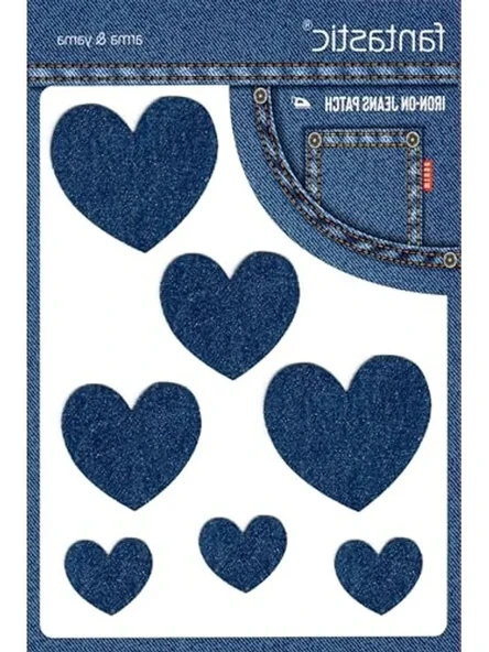 Kot Yaması, Ütü ile Yapışan Denim Onarım Ürünü ürün görseli 1