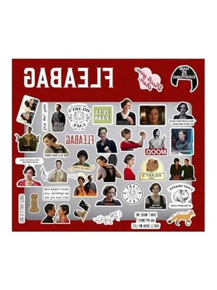 Fleabag Laptop Notebook Telefon Kılıfı Sticker Paketi ürün görseli 1