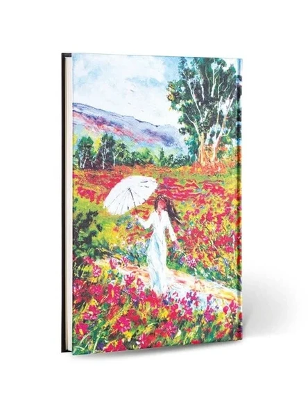 Le Color Creamona Toscana Dokulu Mini Defter Çizgili (kadın) ürün görseli 1
