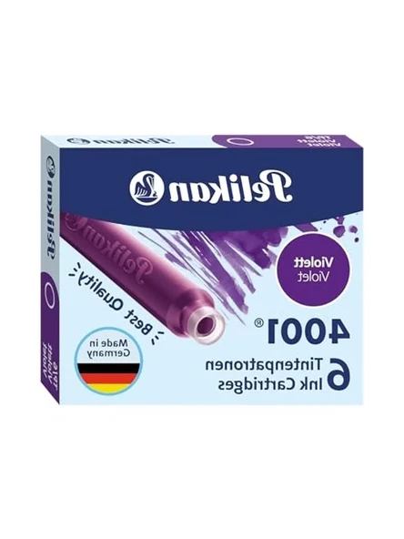 Pelikan Kartuş Serisi TP6X Dolma Kalem Kartuşu Mor ürün görseli 1