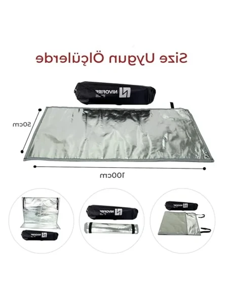 Çok Amaçlı 3 Katlı Kamp Matı - 50x100 cm - Resim 2