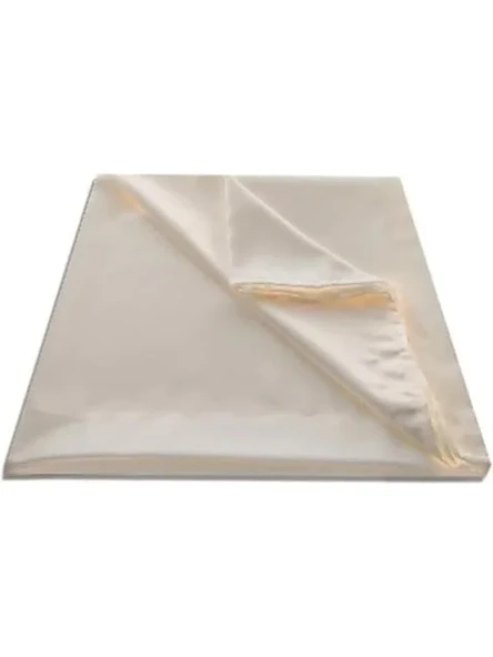 175 x 250 cm Ekru Güneşlik, Yüksek Kaliteli Saten Kumaş ürün görseli 1