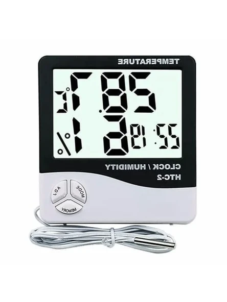 Dijital Sıcaklık ve Nem Ölçer, LCD Ekranlı ürün görseli 1