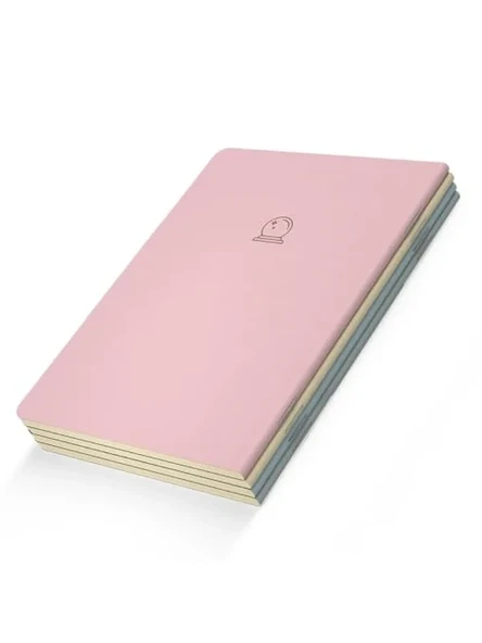 Çizgisiz Defter, 192 Sayfa, 60 gram, Sarı Krem Renk ürün görseli 1