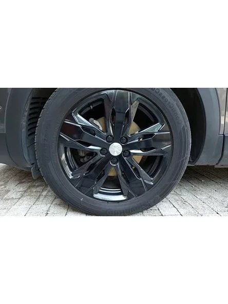 Peugeot 3008 için Kolay Uygulamalı Jant Kaplama Sticker Seti ürün görseli 1