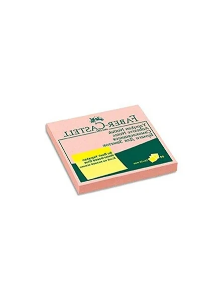 Pembe Renkli 75x75 mm Yapışkan Notluk, Kullanışlı Ofis Aksesuarı ürün görseli 1