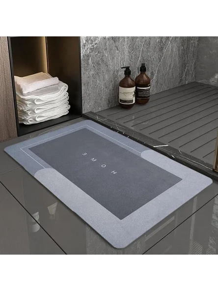Su Emici Dikdörtgen Kaymaz Tabanlı Paspas 60 cm x 39 cm ürün görseli 1