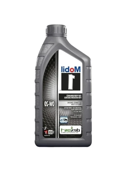1 Litre Mobil 1 0W20 Motor Yağı, Yüksek Kalite Ürün ürün görseli 1