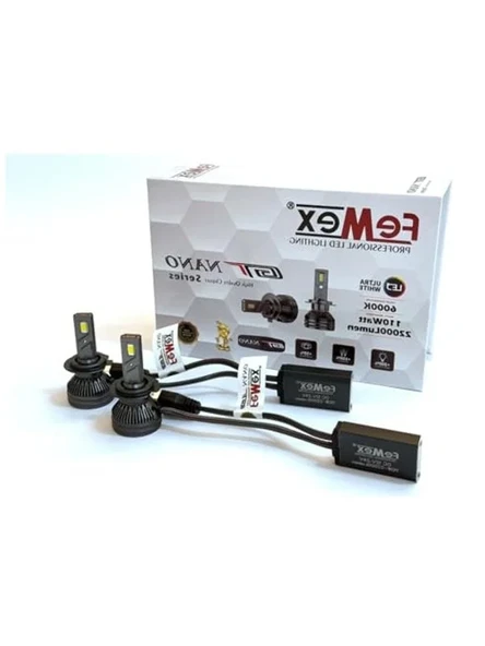 Şimşek Etkili 110W H7 LED Xenon Ampul, 22.000 Lumen Aydınlatma Gücü ürün görseli 1