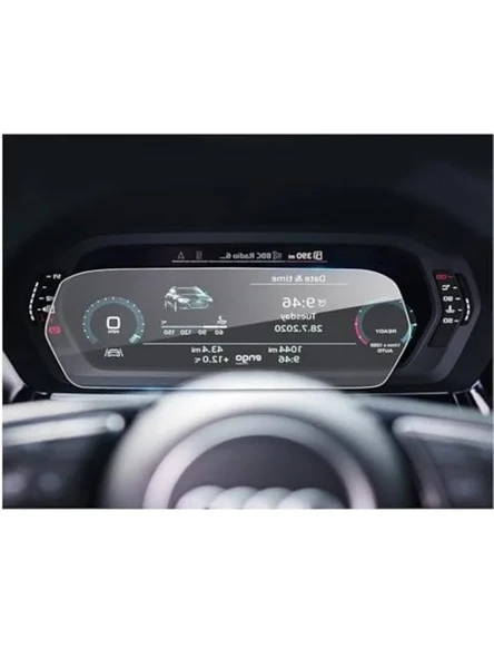 12.3 inç Audi A3 Ekran Koruyucu - Nano Teknoloji ile Koruma ürün görseli 1