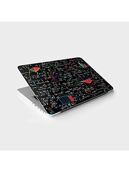 Matematik Formülleri Temalı Laptop Sticker, Eğlenceli ürün görseli 1