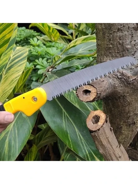 Katlanır Budama Testeresi, 18 cm Uzunluk ve Hızlı Kesim ürün görseli 1