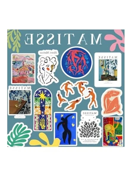 Laptop ve Notebook için Matisse Sticker Seti, Şık Tasarımlar ürün görseli 1