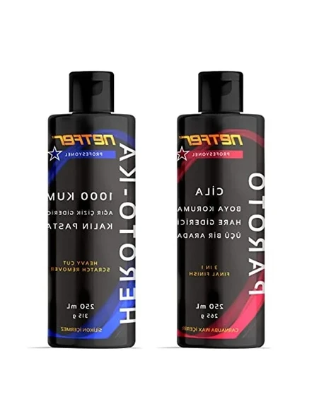 2'li Kalın Pasta Cila Seti, 2x250 mL Boyutunda ürün görseli 1
