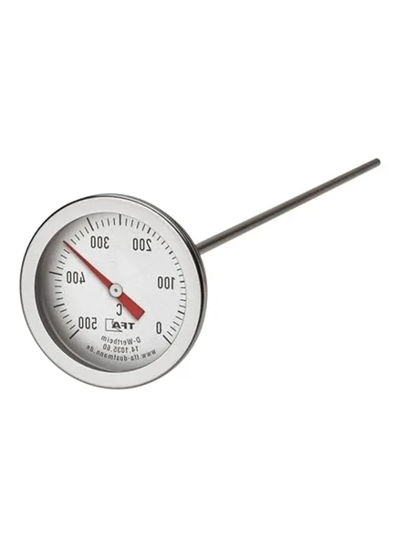 30 cm Dalma Boylu Fırın Termometresi - 500 C°'ye Kadar Isı Ölçümü ürün görseli 1